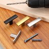 sourcing map 5 Pack Single Hole Cabinet Knobs, 1.7 Inch