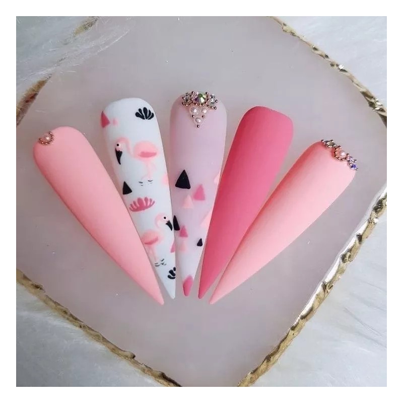 soft gel Uñas Postizas Tip Xxxl Caja Con 240 Uñas