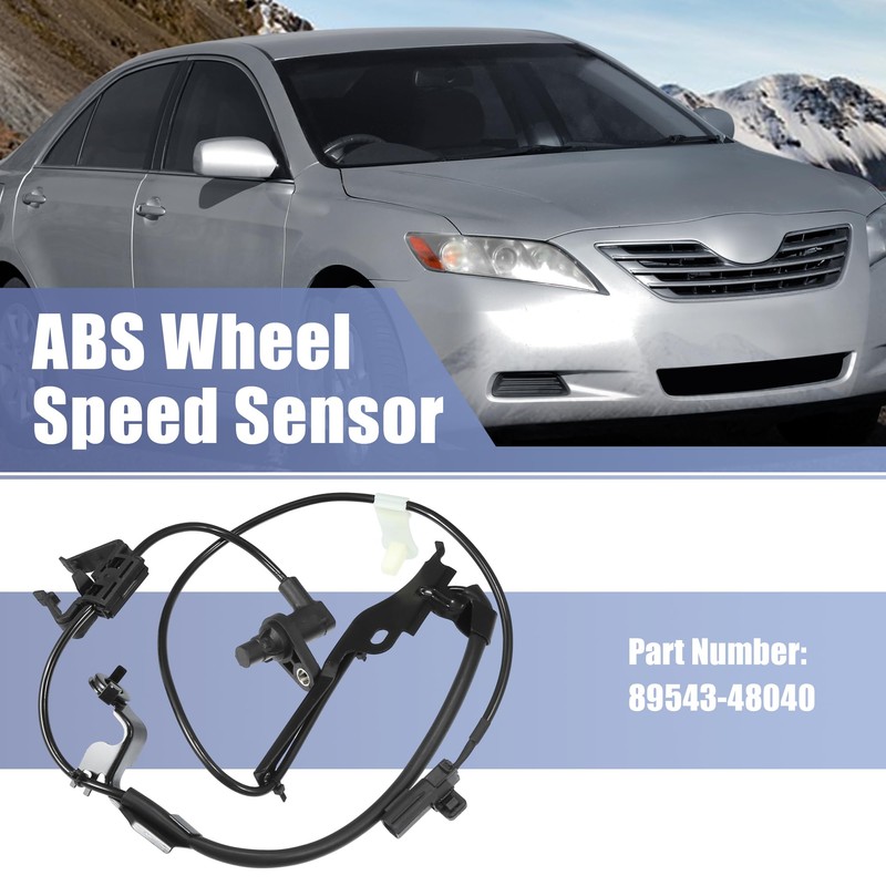 uxcell Front Left ABS Wheel Speed Sensor No.89543-48040 for Toyota