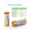 LiCB Baterías alcalinas A23 12V 23A (paquete de 10)
