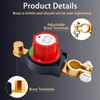 2025 New Top Post Battery Disconnect Switch,12-48V Car Battery Kill