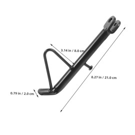 ULTECHNOVO Motorcycle Tripod Stand All-motorcycle Compatible Mini Bike Kickstand Kickstand with Side Foot Support for Dirt Bikes Electric Scooters