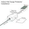 PoE Surge Protector, Protect IEEE802.3af/at PoE IP Devices from Surge