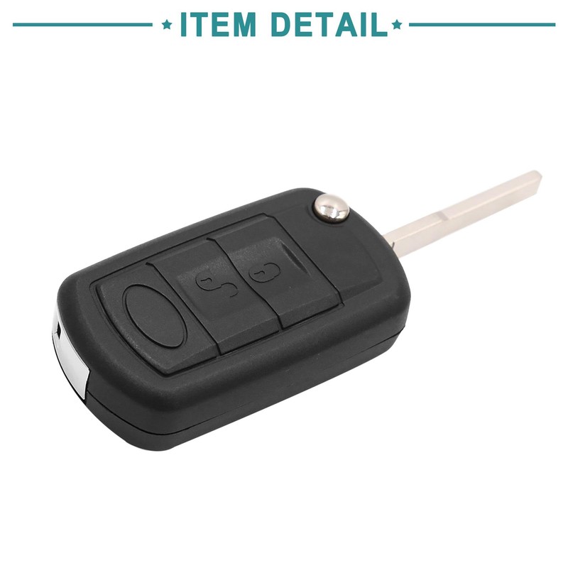 ACROPIX Car Keyless Remote Case 3 Button Key Fob Shell