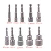 6-19mm Magnetic Nut Setter Driver Drill Bit Set 1/4 inch