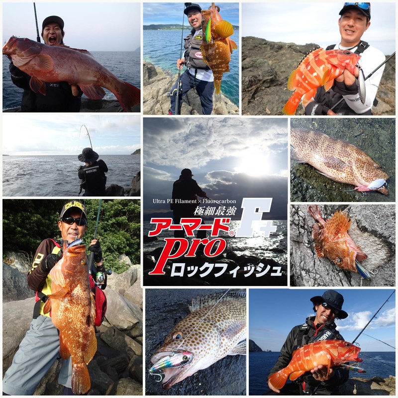 DUEL PE Line 1.5 No. Armored F+ Pro Rockfish 150M