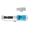Meijunter 3Pcs Hex Shank Drywall Drill Bit Holder Magnetic Bit