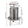 BANEBONE Mesh Honey Press Machine Household Manual Honey Press Wax