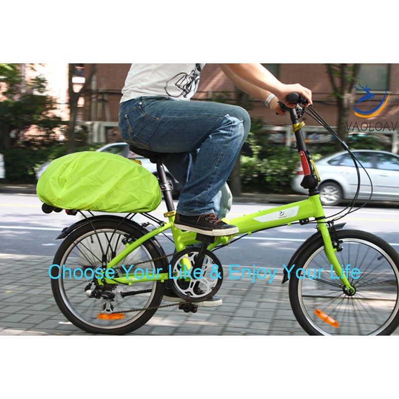 JSAHAH 20L Bicycle Rear Rack Rain Cover Bike Trunk Rain