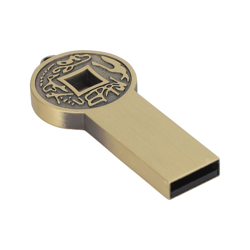 USB Flash Drive 16GB/32G/64G/128G Thumb Metal 2.0 Portable Waterproof Metal