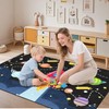 Space Rug - Space Rug for Boys Room Cartoon Solar