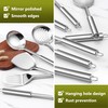 E-far Cooking Utensils Set, 10-Piece Stainless Steel Kitchen Utensils with