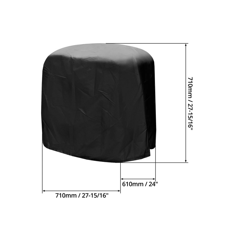 QWORK Dustproof Miter Saw Cover, 210D Oxford Cloth with Bottom