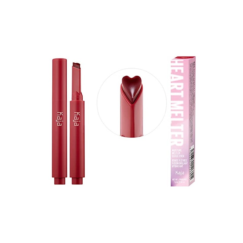 Sunsmile Kaja Heart Melter [01 Two Hot] Moisturizing Melt, Gloss