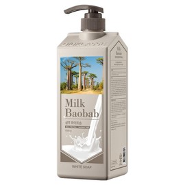 Milk Baobab Shampoo White Soap Fragrance, 1L, 1 Piece / 밀크바오밥 샴푸 화이트솝향, 1L, 1개