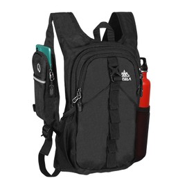 Pvnoocy 16L Men's Outdoor Lightweight Backpack for Hiking, Trekking and Mountain Biking. Lightweight Nylon Design, Water Resistant & Robust - Perfect for Outdoor Activists