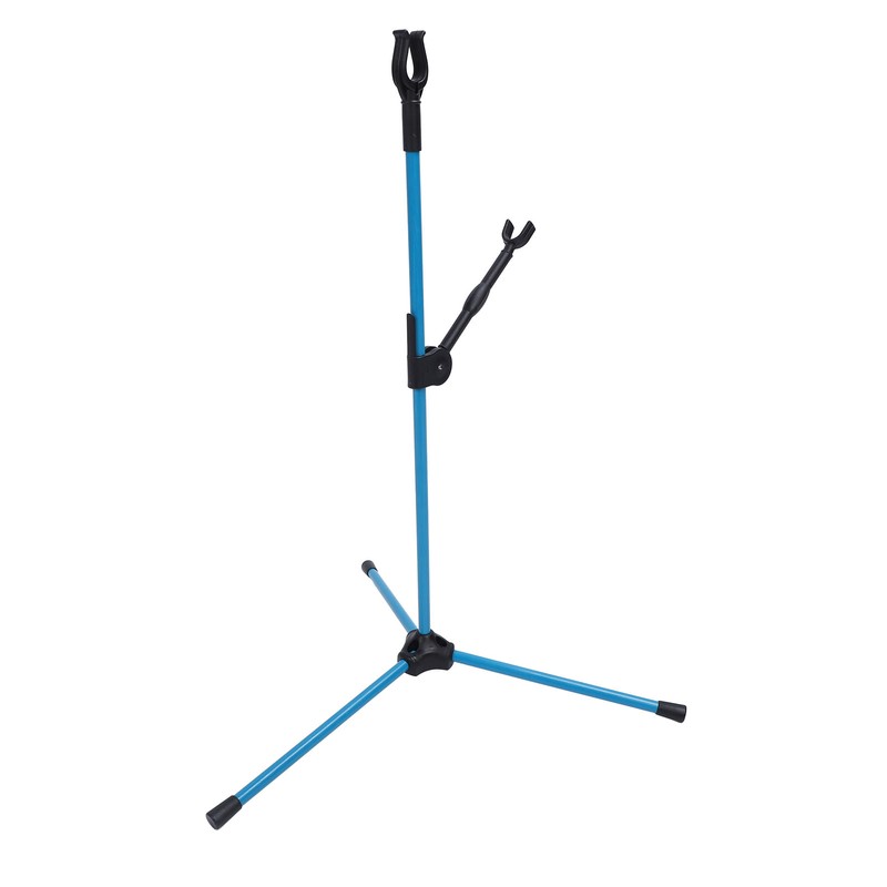 Archery Recurve Bow Stand Holder Adjustable Fiberglass Archery Bow Stand