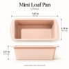 Silicone Baking Molds NonStick Rectangle Cake Pans Mini Loaf Pan