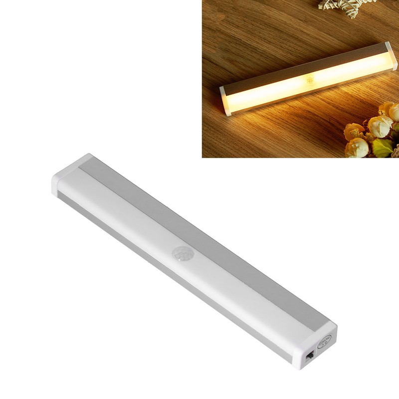 LED Closet Light Motion Sensor 2-Gear Portable USB Drawer Light