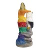 Imagen De Resina Santa Muerte Búho 54 Cm Ritualizada