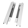 VADANIA 14" Undermount Drawer Slide, Push to Open, Bottom Mounted
