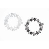 Stanzenshop Flower Wreath Cutting Dies Stencil Plants Cutting Dies Stencils
