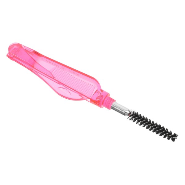 Ipetboom 2-in-1 Eyelash Brush Brow Comb Folding Mascara Separator Compact