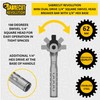 1 x SabreCut MRSC12 Mini Dual Drive Compact 1/4" Square