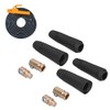 Acoplador rápido de soldadura, conector de cable de conector rápido