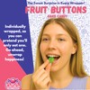 Assorted Fruit Button Hard Candy – About 75 Individually Wrapped