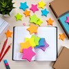 6 Color Star Shape Sticky Notes, 240 Sheets Star Shape