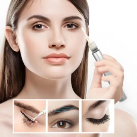 Crecimiento De Pestañas Y Cejas Alargador Suero Estimulador Natural VGO Fortalecedor Tratamiento Hipoalergénico Pestañas Cortas Escasas Tetrapéptido C