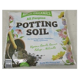 TDST Organic Harvest Potting Mix Soil for Vegetables, Herbs and Flowers, 4 Quart (Packaging May Vary) (4 Bags) Large Indoor Outdoor Plants with Bonus TDST Pip Starter Kit