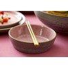BITZ Stoneware Soup Bowl, 18 cm Diameter, Black/Dark Blue