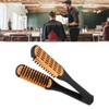 Clamp Hair Brush Spring Elasticity Softness Beard Breathability Double Sided