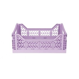 AYKASA Collapsible Storage Bins, Plastic Crate for Storage, Collapsible Crate, Utility Stackable Box, Collapsible storage box, Milk crate Collapsible storage