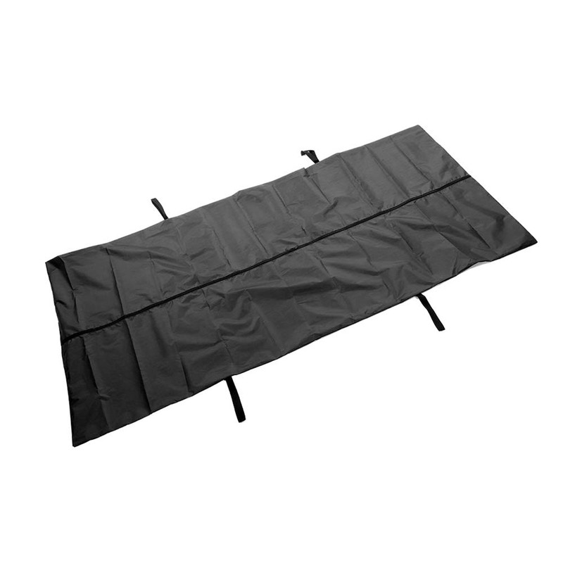 Black Emergency Cadaver Body Bag Oxford Cloth Body Storage Bag