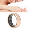 Smart Ring Gold BT Sleep Fitness Tracker IP68 Water Resistant