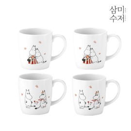 Sammi Moomin The Kitchen Mug Cup Set 4P (M1,M2) / 삼미  무민 더키친 머그컵세트 4P (M1,M2)
