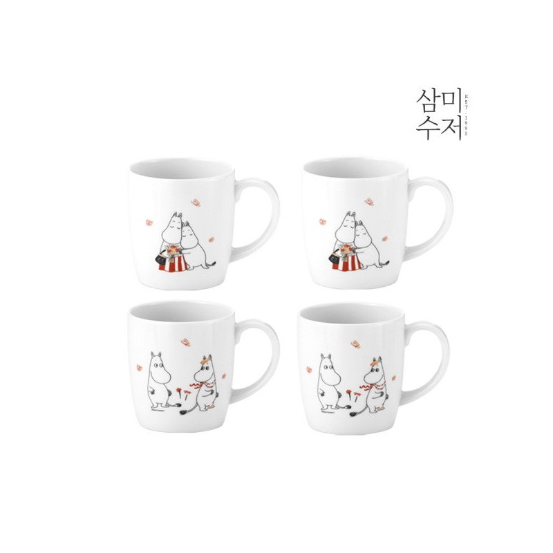 Sammi Moomin The Kitchen Mug Cup Set 4P (M1,M2) /