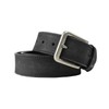 Police Mens Genuine Leather Sport Belt 4cm High Adjustable Nickel