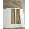 IKEA ROSENMANDEL Room Darkening Curtains 1 Pair (2 Panels) Yellow-beige