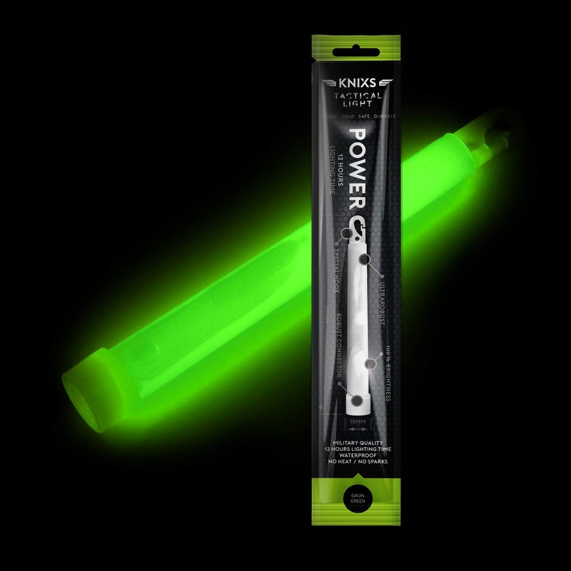 Set of 10 – Power Glow Stick/Tactical Light in Military