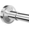 Bonpally Shower Curtain Rod 32-47 Inches Adjustable, Non-Slip Spring Tension