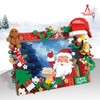amireed Fun Christmas Picture Frame Building Block Sets 207pieces Craft