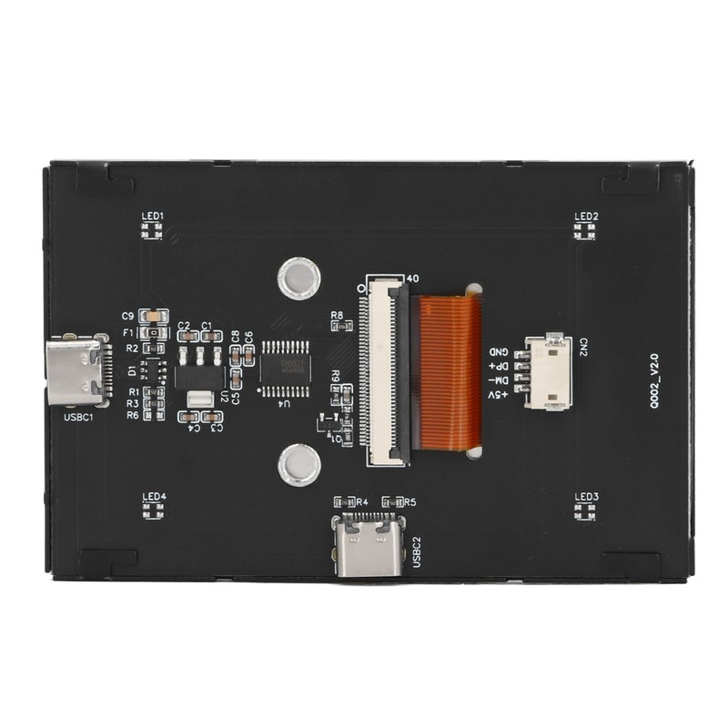 Mini Monitor Display Screen USB IPS Full View Computer Accessory