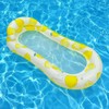 Inflatable Water Hammock Pool Hammock with Headboard Bath Hammock Water
