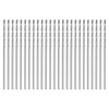 HARFINGTON 25pcs Micro Jobber Twist Drill Bits #66 0.8mm /