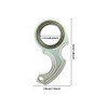 2PCS Finger Keychain Spinners, Aluminum Alloy Keychain Spinner Toy Novelty
