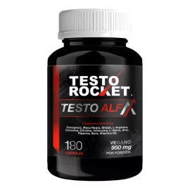 Testo Alfa  Vitaminas Para Hombres Precursor Testosterona  12 Ingredientes Potenciados Fenogreco, Maca Negra, Shilajit, L Arginina, Boro, Curcuma,... 